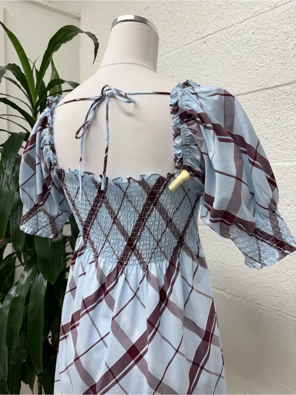 Hill House Home Athena Nap Dress in Matilda Plaid - Picture 6 of 7